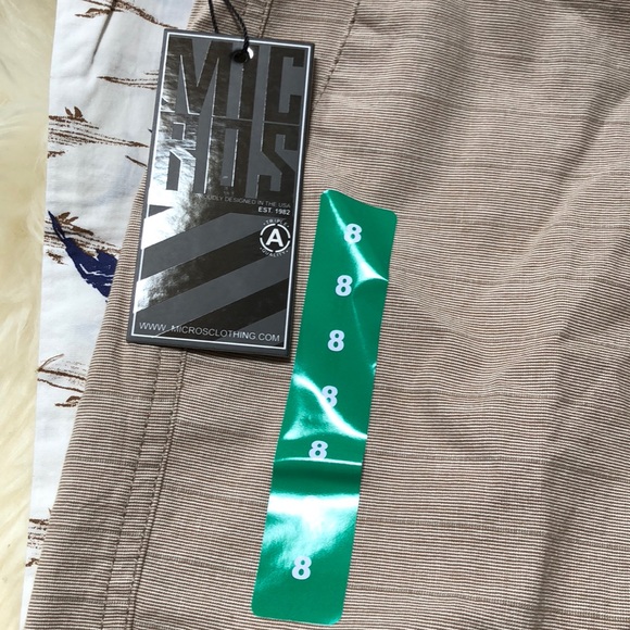 NWT Boys Hawaiian Dress Shirt and Dress Shorts 7/8 - Picture 5 of 8